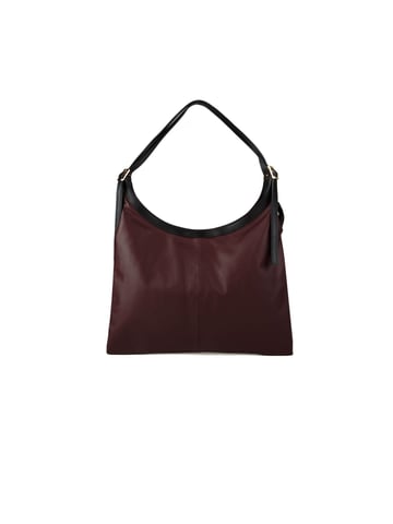 Giulia Monti Tote Bag Bourgogne Svart