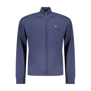 Napapijri Blue Cotton Men Cardigan