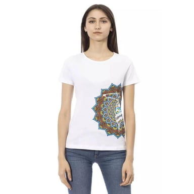 Trussardi Action Vit Bomull T-shirtar