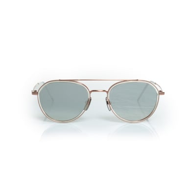 Thom Browne, TB801 sunglasses with mirrored lenses