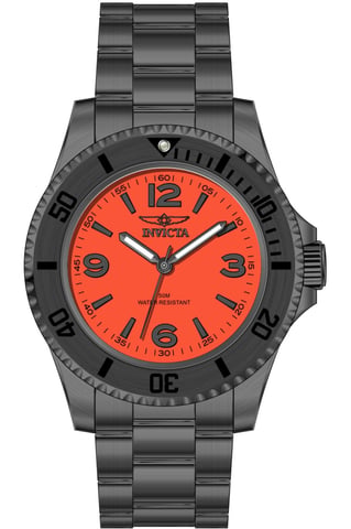 Invicta Specialty 69719 Men's Watch - Quartz Movement - Stainless Steel with Red Dial - 40 mm