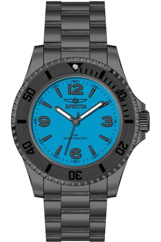 Invicta Specialty 69716 Men's Watch - Quartz Movement - Stainless Steel with Blue Dial - 40 mm