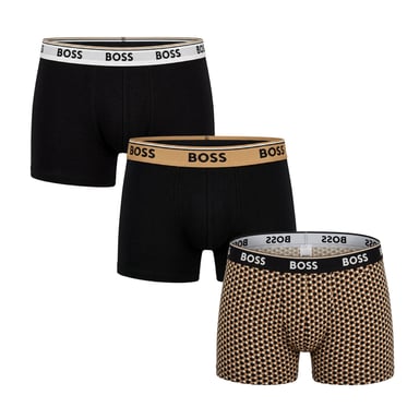 Pack med 3 herrunderkläder i bomull med resår och logotyp 50531701