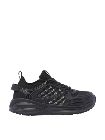 Dash Logo Lace-Up Sneakers