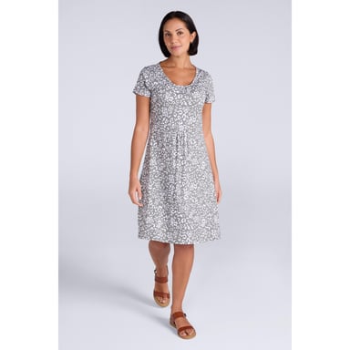 Mountain Warehouse Womens/Ladies Flora Denim UV Protection Midi Dress (Light Khaki)