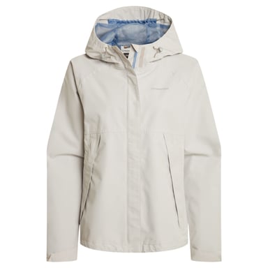 Craghoppers Womens/Ladies Ossus Waterproof Jacket (Light Grey)
