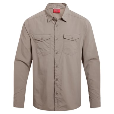 Craghoppers Mens Loukkos Nosilife Shirt (Pebble)