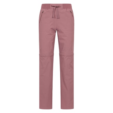 Mountain Warehouse Womens/Ladies Explorer Zip-Off Trousers (Dark Pink)