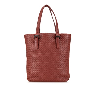 Intrecciato Leather Tote