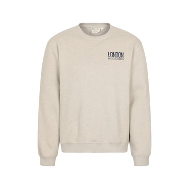 Mountain Warehouse Mens Regional London Sweatshirt (Cream)