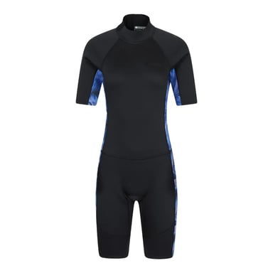 Mountain Warehouse Womens/Ladies Shorty Printed Wetsuit (Purple)