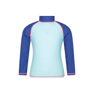 Mountain Warehouse Childrens/Kids Long-Sleeved Rash Top (Pale Blue)