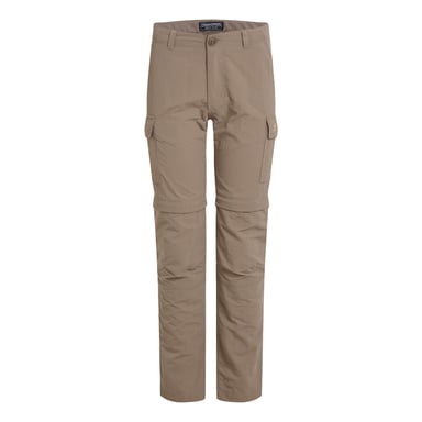 Craghoppers Childrens/Kids Nosilife Convertible Hiking Trousers (Pebble)