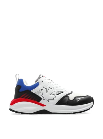 Dash Logo Lace-Up Sneakers