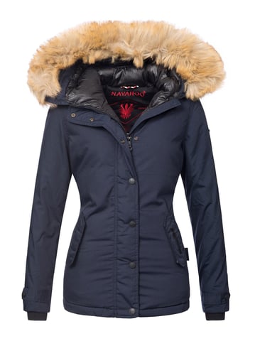 Navahoo Women’s Winter Jacket Laura – Warm, Stylish & With Detachable Faux Fur Collar