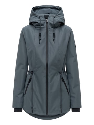 Navahoo women’s transitional jacket Blumentanz with hood