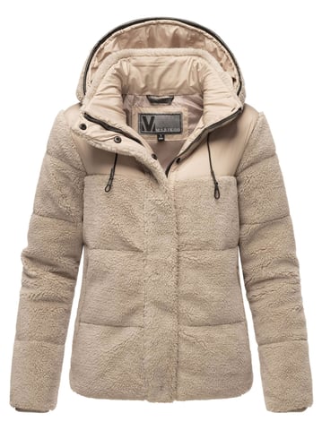 Marikoo women’s teddy puffer jacket with hood – model Kaguraa