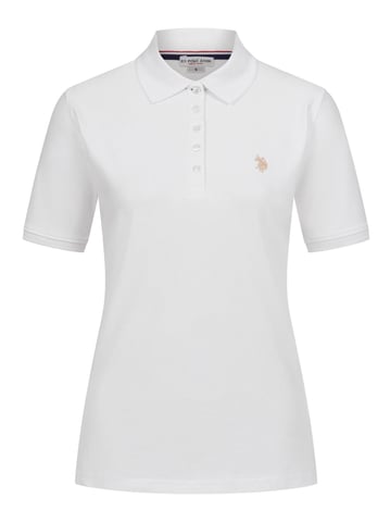 U.S. POLO ASSN. Women's Polo Shirt Short Sleeve Made of Cotton Elastane
