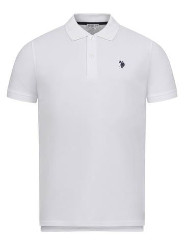 U.S. Polo Assn. men’s basic short sleeve polo shirt with stretch comfort