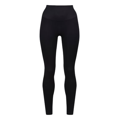 Dames Essentiëles Zwarte Leggings Vormgevende Ondersteunende Gerecycleerde Stretch Fit