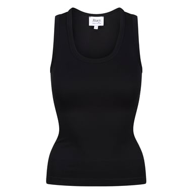 Damens Essentials Scoop Neck Tank Skulpterande Återvunnen Stretch Passform