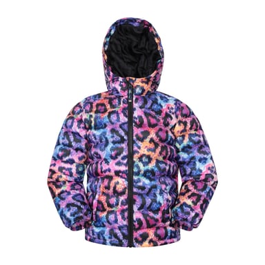 Mountain Warehouse Childrens/Kids Seasons Watercolour Padded Jacket (Bright Orange)