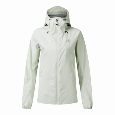 Dare 2B Womens/Ladies Breathe Easy Waterproof Jacket (Almond Milk)