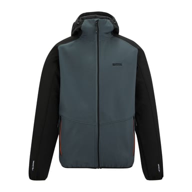 Regatta Mens Arec III Jacket (Dark Storm/Black/Brick)
