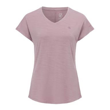 Dare 2B Womens/Ladies Vigilant Active T-Shirt (Mauve Shadow)