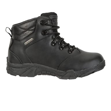Mountain Warehouse Childrens/Kids Canyon Waterproof Suede Walking Boots (Black)