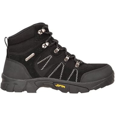 Mountain Warehouse Childrens/Kids Edinburgh Waterproof Suede Walking Boots (Black)