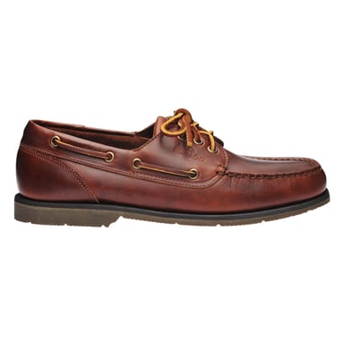 Sebago Dames/Dames Nina Bala Mocassin van gewaxt leer (Bruin/Gum)