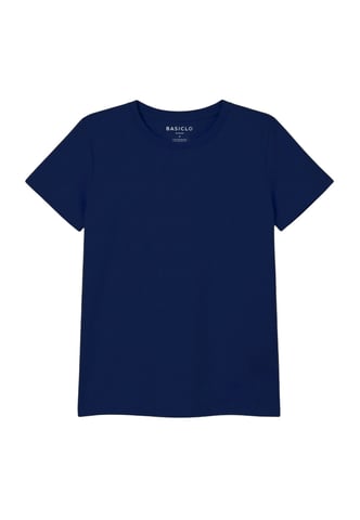 Crew-neck Premium T-shirt NAVY