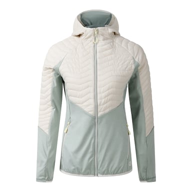 Dare 2B Womens/Ladies Air Lite Hybrid Jacket (Almond Milk/Glacier Green)