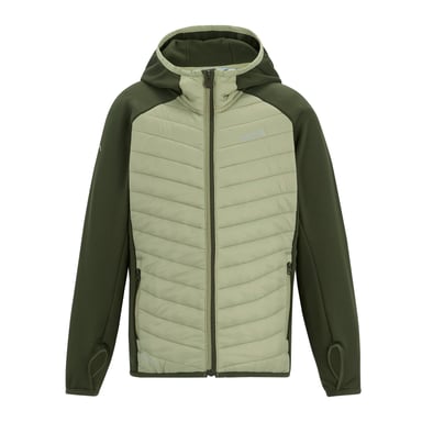 Regatta Childrens/Kids Andreson Hybrid Jacket (Dark Khaki/Light Sage)