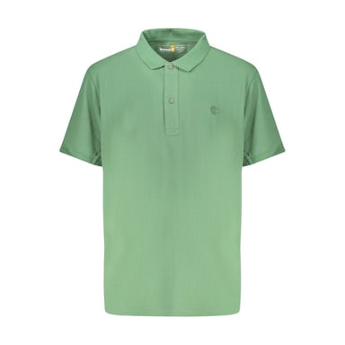Timberland Verde Cotton Men Polo Shirt