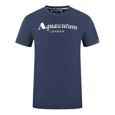 Aquascutum Mens London T-Shirt (Navy)