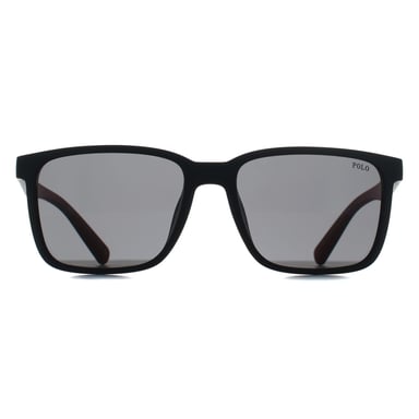 Polo Ralph Lauren PH4189U 537587 matzwarte donkergrijze zonnebril