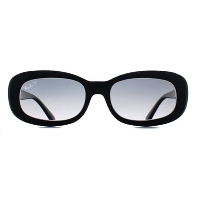 Ray-Ban RB2221 901/M3 zwart grijs gradiënt gepolariseerde zonnebril
