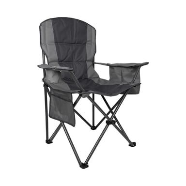 Mountain Warehouse Deluxe King Camping Chair (Grey/Grey)