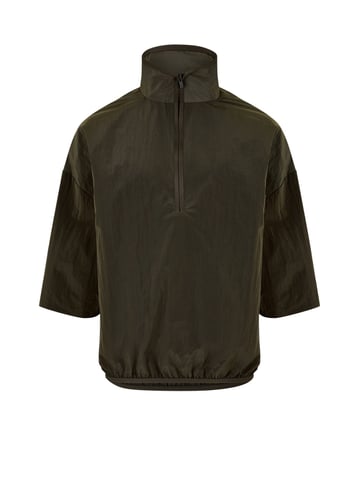 Essentials Half Zip Mockneck Shirt