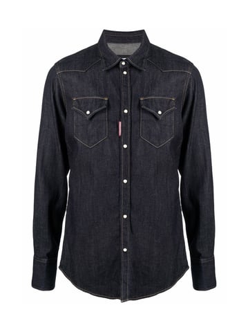 Hemp Western Denim Shirt
