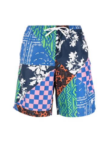 Mix&Match Patchwork Swim Shorts