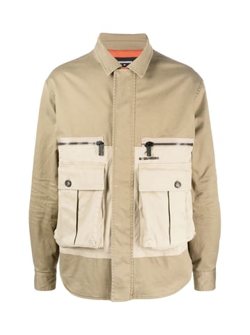 Flap Pocket Padded Coach Jacket