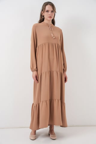 Maxi Dress with Bow Detail