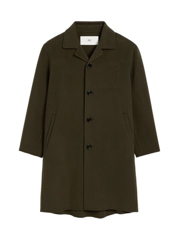 De Coeur Single-Breasted Car Coat