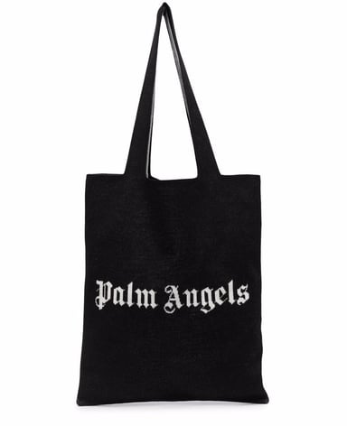 Knit Shopper Logo Tote Bag