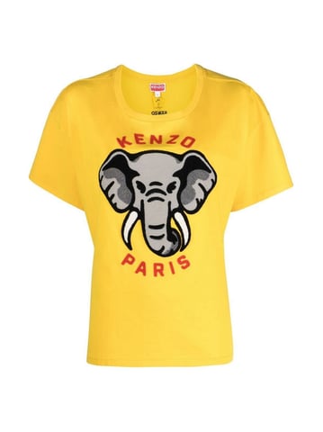 Elephant Logo Relaxed Fit T-Shirt