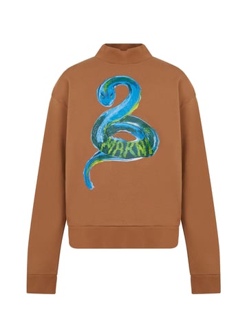 Piton Logo Brushed Organic Sweatshirt