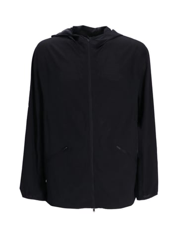 Running Logo Ripstop Hooded Jacket
